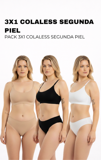 Promo 3x1 Colaless Segunda Piel