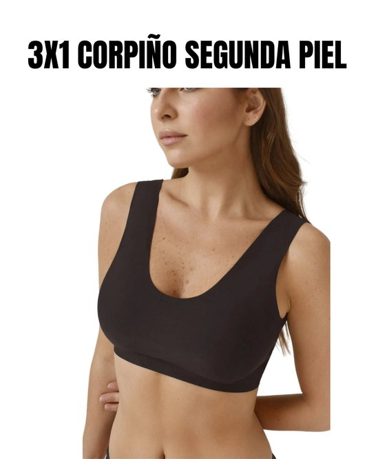 Promo Exclusiva 3x1 | Corpiño Segunda Piel