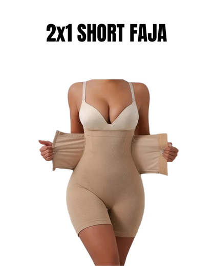 Short Reductor con Faja – Promo 2x1